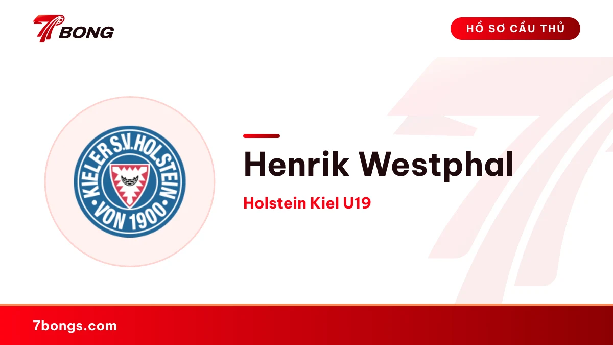 Henrik Westphal — Holstein Kiel U19