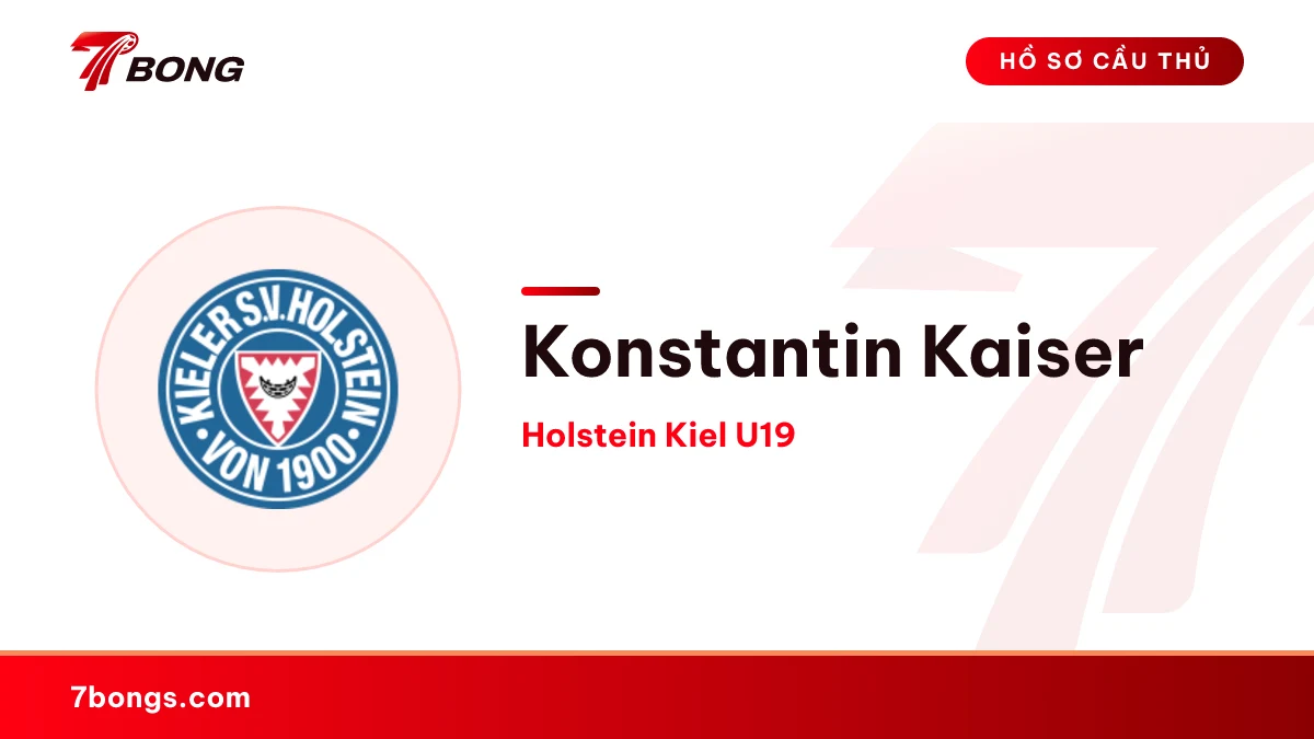 Konstantin Kaiser — Holstein Kiel U19