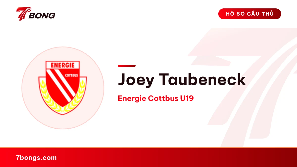 Joey Taubeneck — Energie Cottbus U19