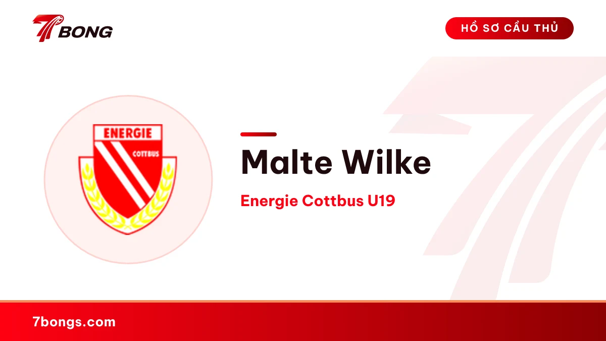 Malte Wilke — Energie Cottbus U19
