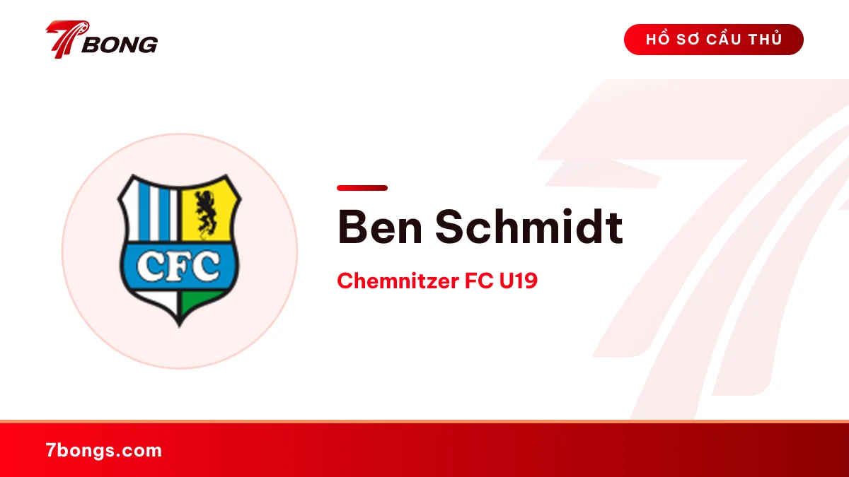 Ben Schmidt — Chemnitzer FC U19