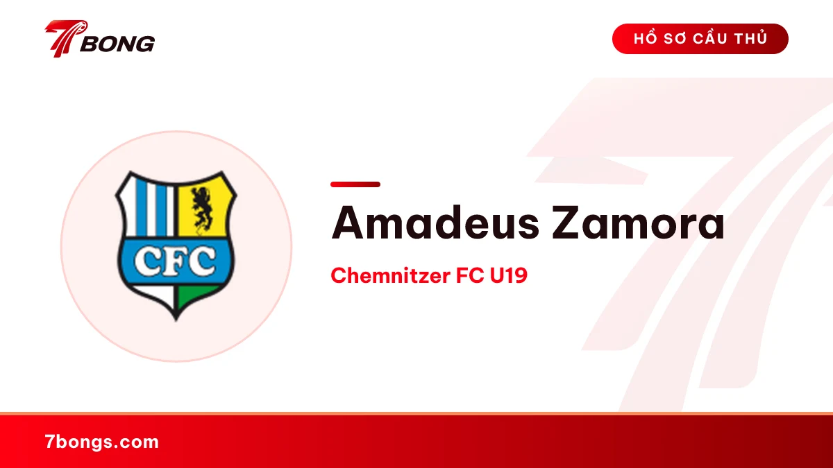 Amadeus Zamora — Chemnitzer FC U19