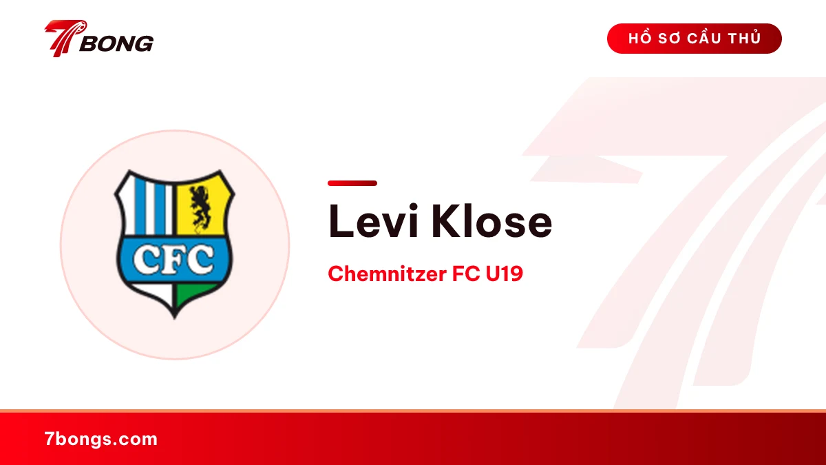 Levi Klose — Chemnitzer FC U19