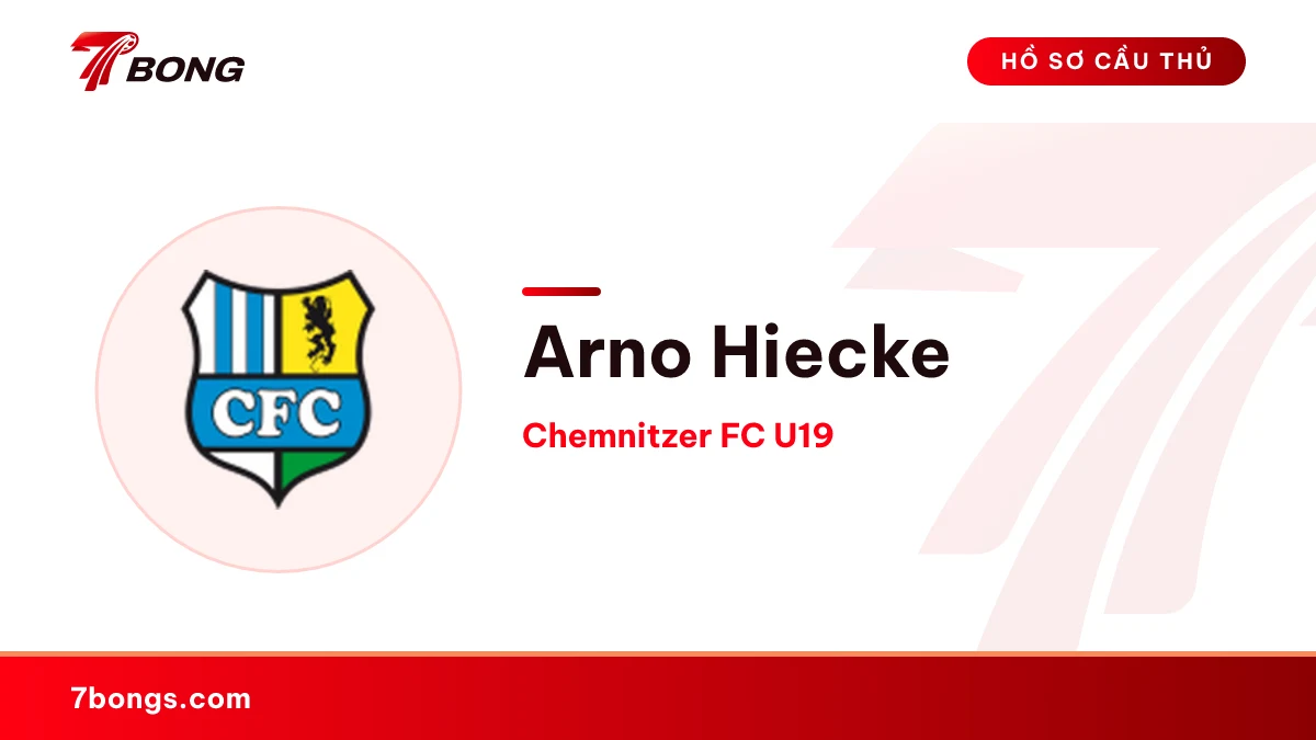 Arno Hiecke — Chemnitzer FC U19