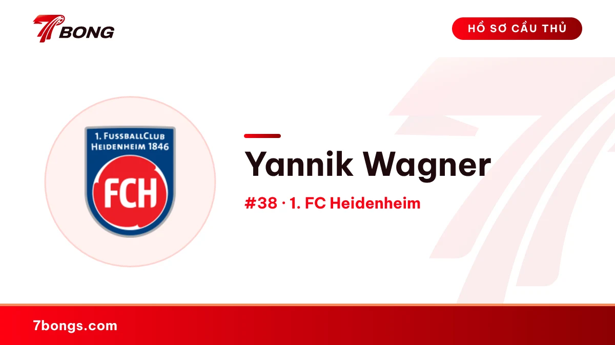 Yannik Wagner — 1. FC Heidenheim