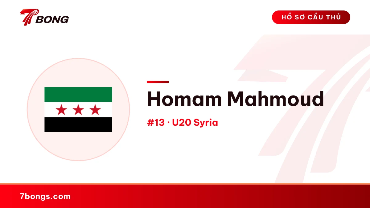 Homam Mahmoud — U20 Syria
