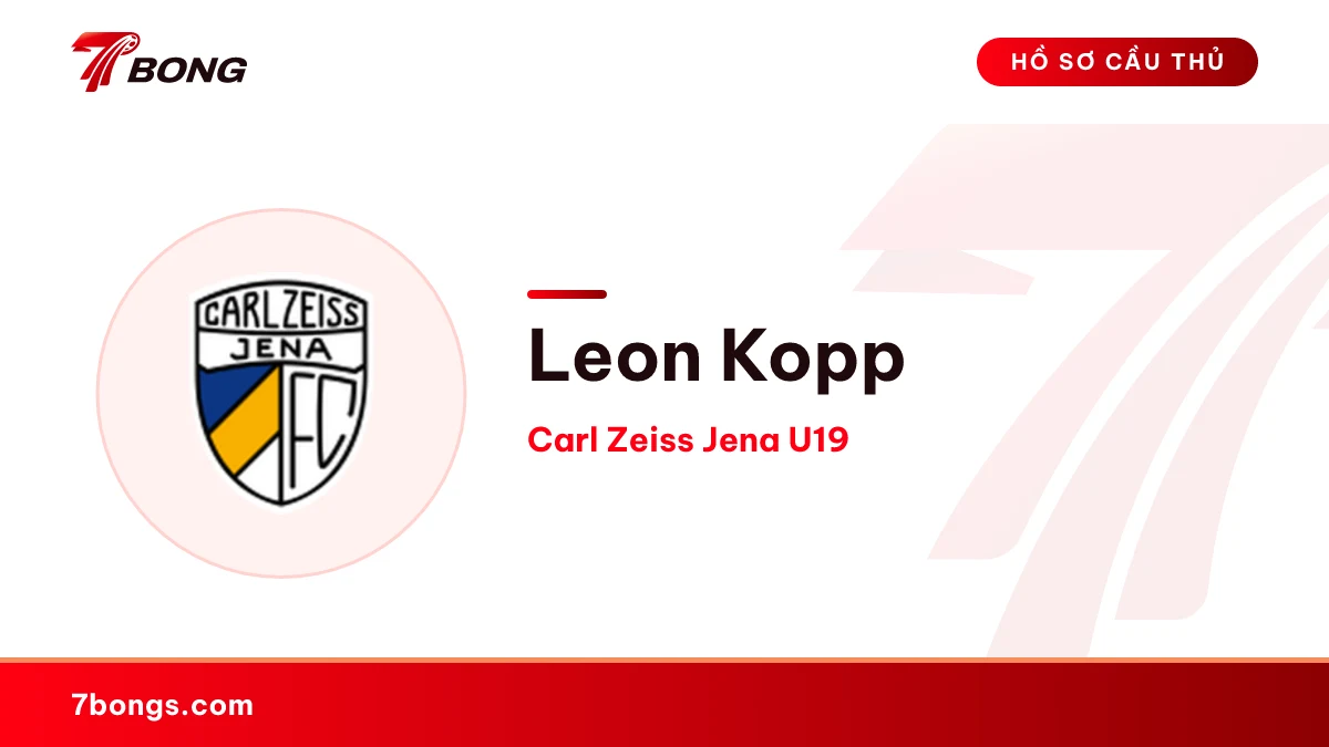 Leon Kopp — Carl Zeiss Jena U19