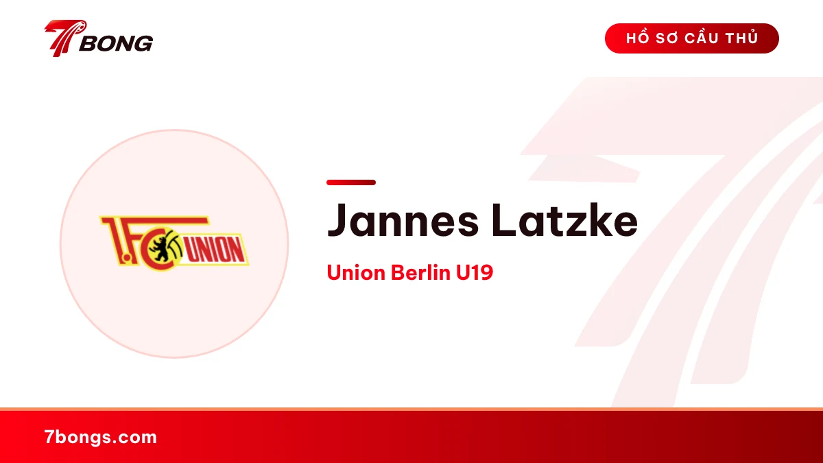 Jannes Latzke — Union Berlin U19