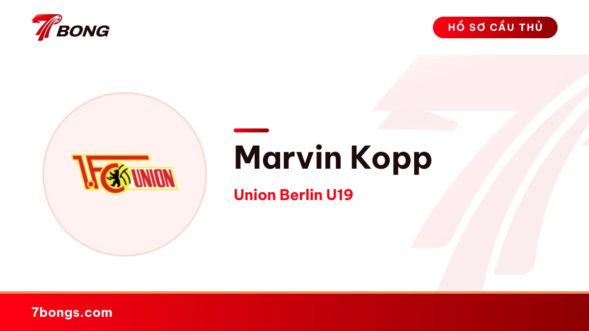 Marvin Kopp — Union Berlin U19