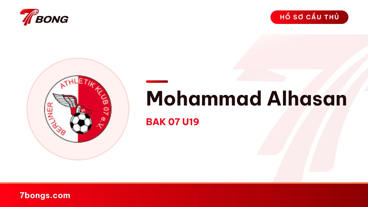 Mohammad Alhasan — BAK 07 U19