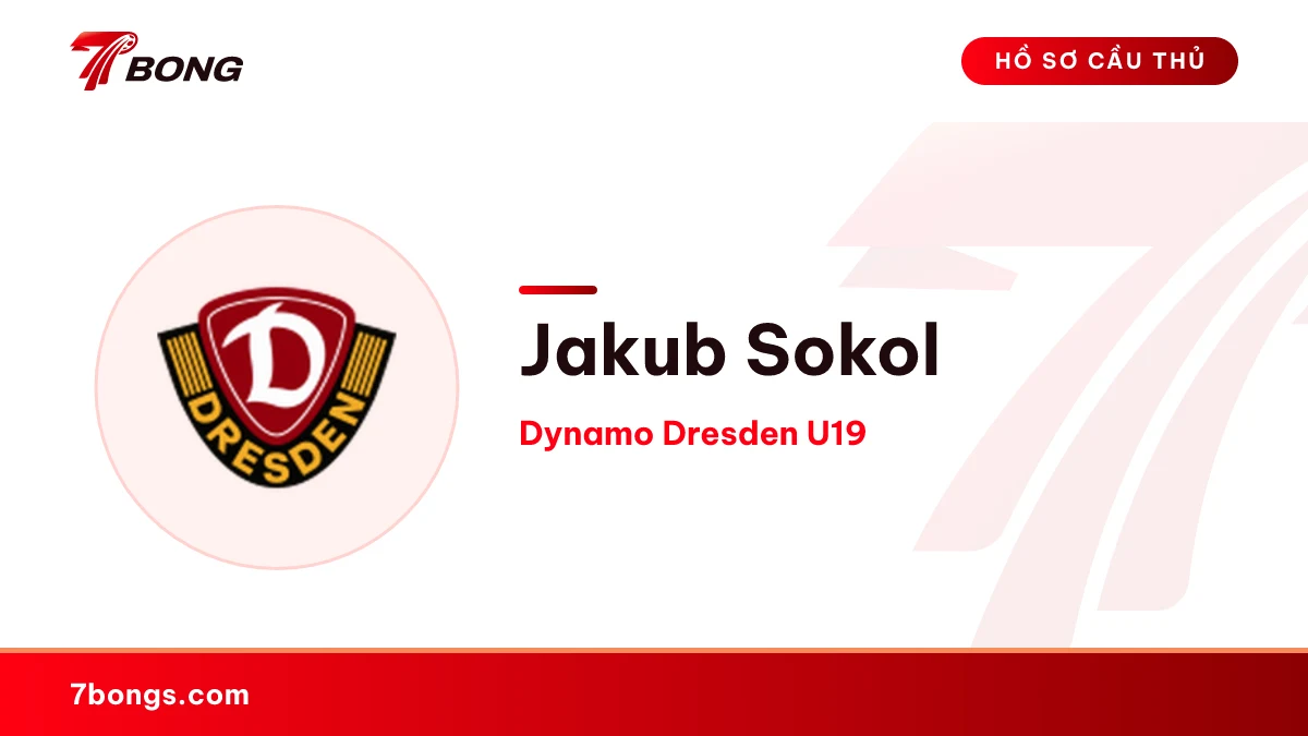 Jakub Sokol — Dynamo Dresden U19