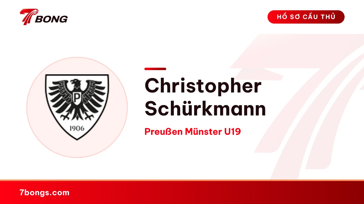 Christopher Schürkmann — Preußen Münster U19