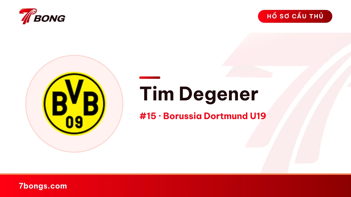 Tim Degener — Borussia Dortmund U19