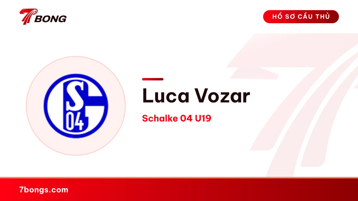 Luca Vozar — Schalke 04 U19