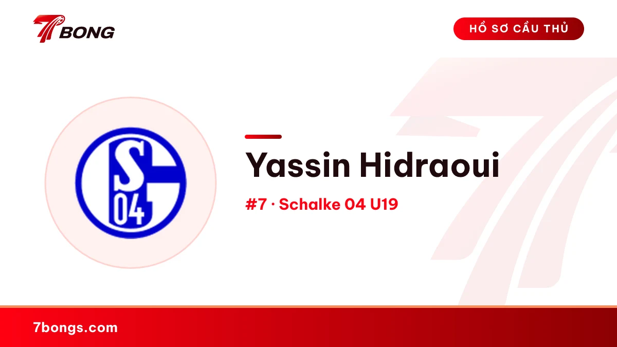 Yassin Hidraoui — Schalke 04 U19