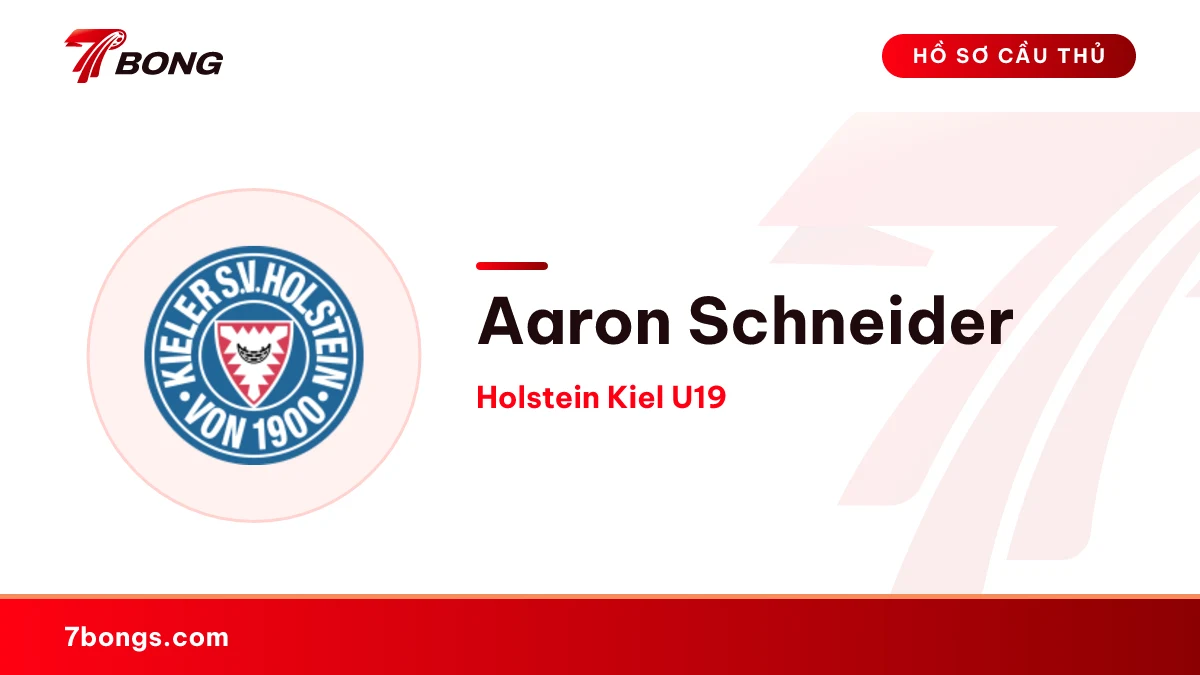 Aaron Schneider — Holstein Kiel U19