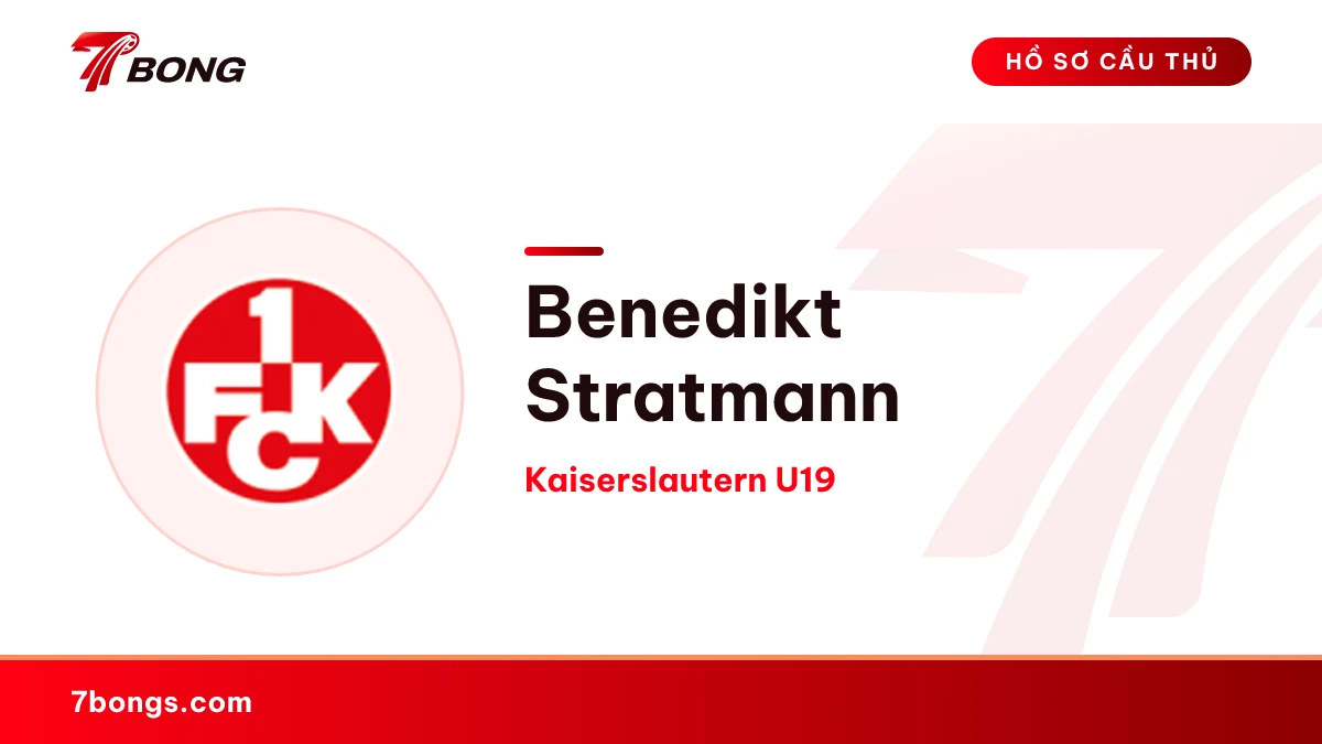 Benedikt Stratmann — Kaiserslautern U19