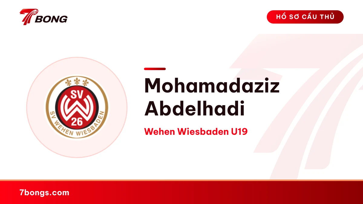 Mohamadaziz Abdelhadi — Wehen Wiesbaden U19