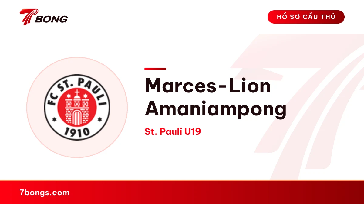 Marces-Lion Amaniampong — St. Pauli U19