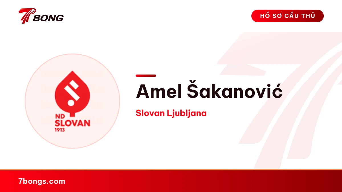 Amel Šakanović — Slovan Ljubljana