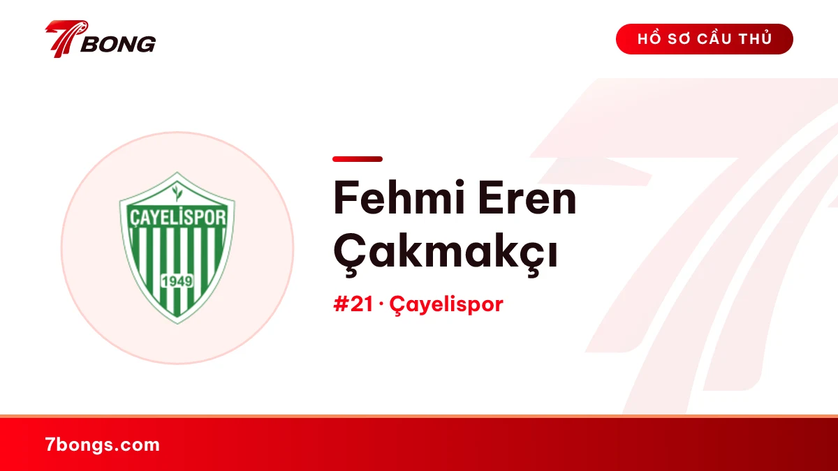 Fehmi Eren Çakmakçı — Çayelispor