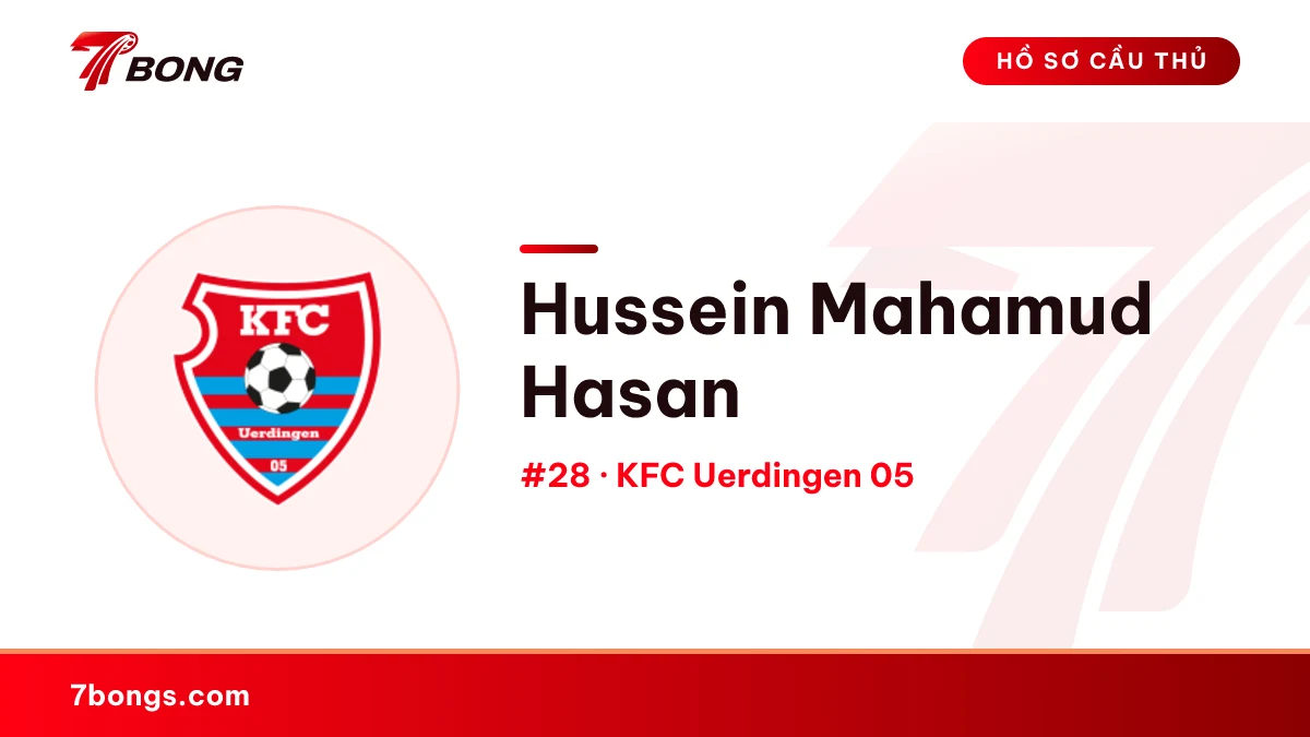Hussein Mahamud Hasan — KFC Uerdingen 05