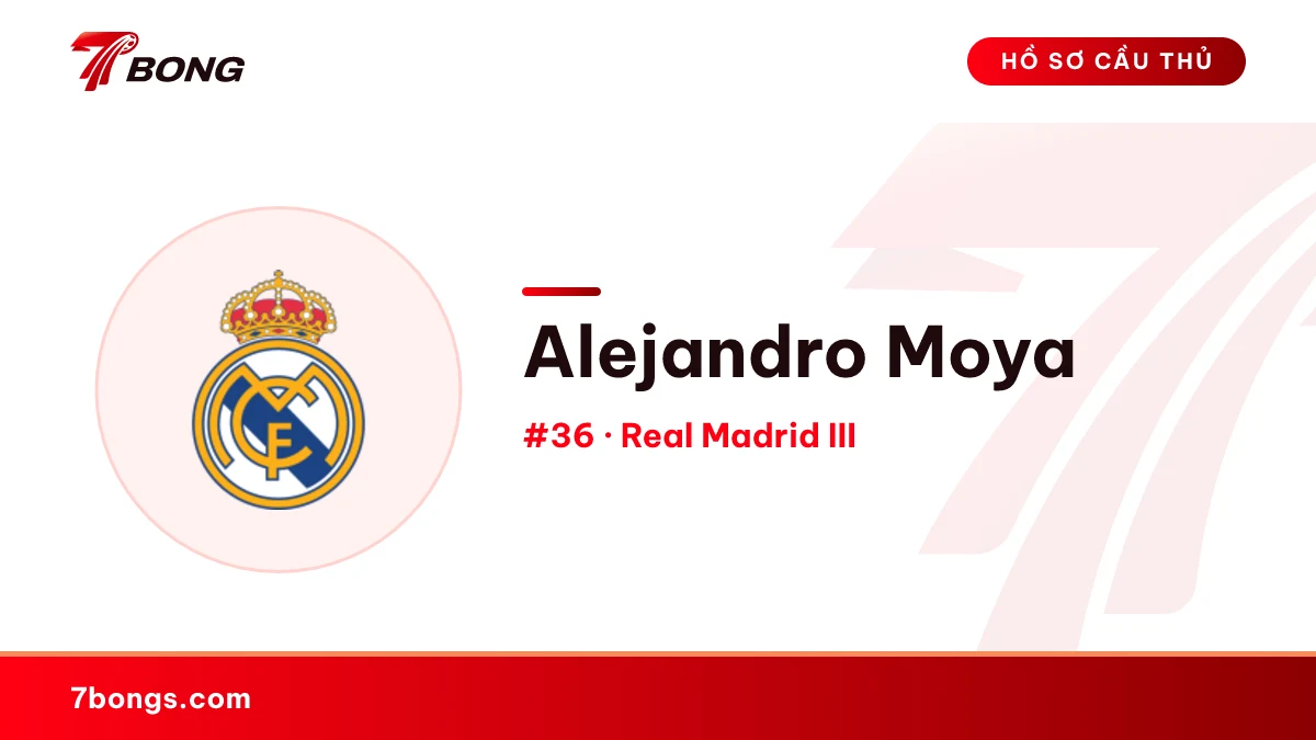 Alejandro Moya — Real Madrid III