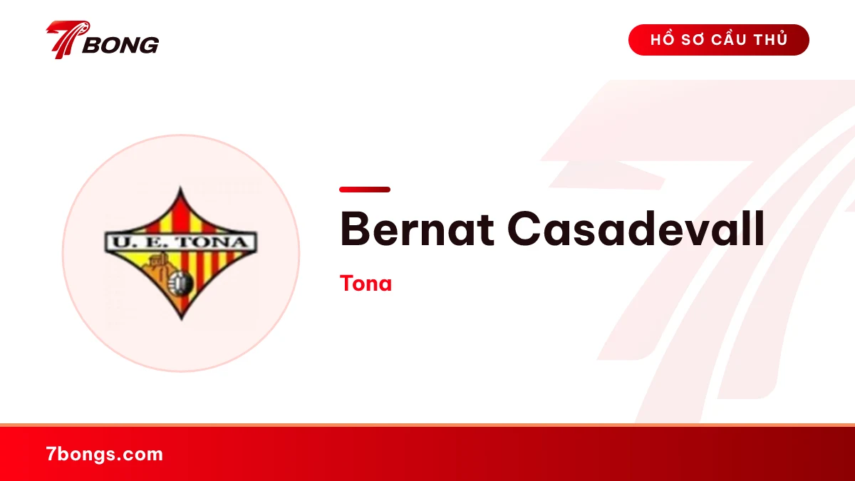 Bernat Casadevall — Tona