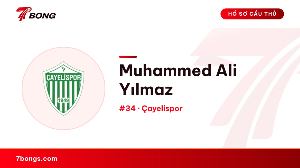 Muhammed Ali Yılmaz — Çayelispor