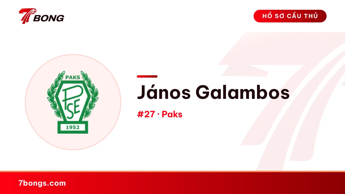 János Galambos — Paks
