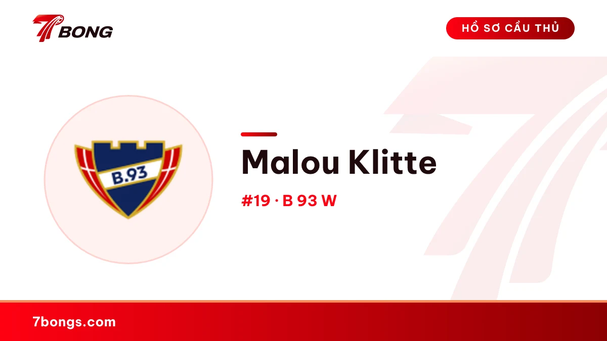 Malou Klitte — B 93 W