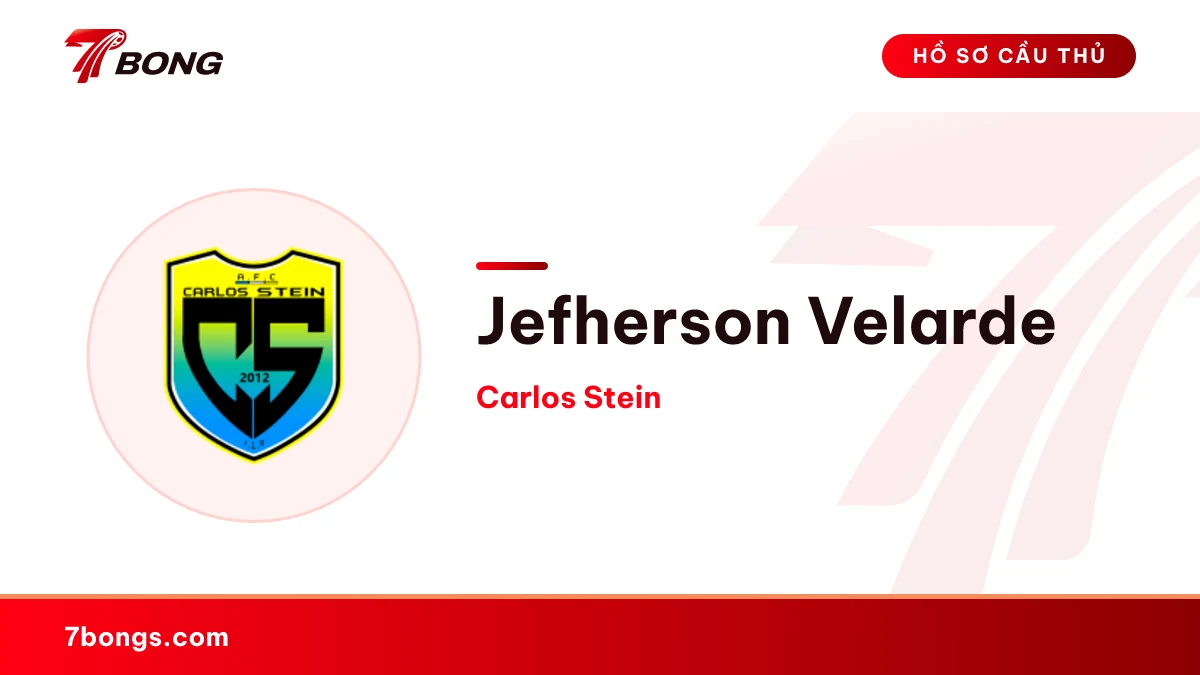 Jefherson Velarde — Carlos Stein