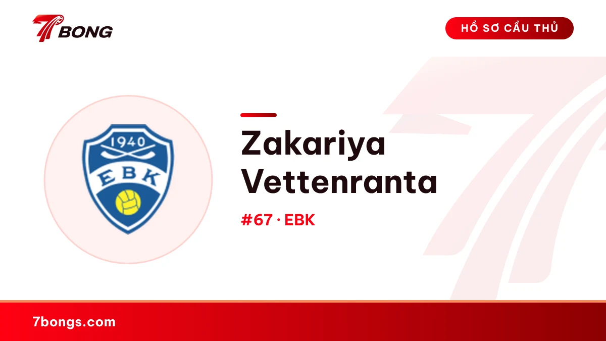 Zakariya Vettenranta — EBK