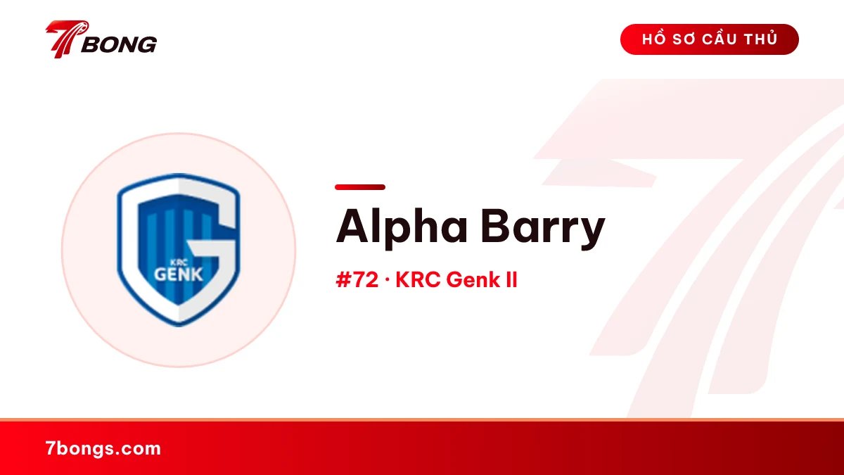 Alpha Barry — KRC Genk II