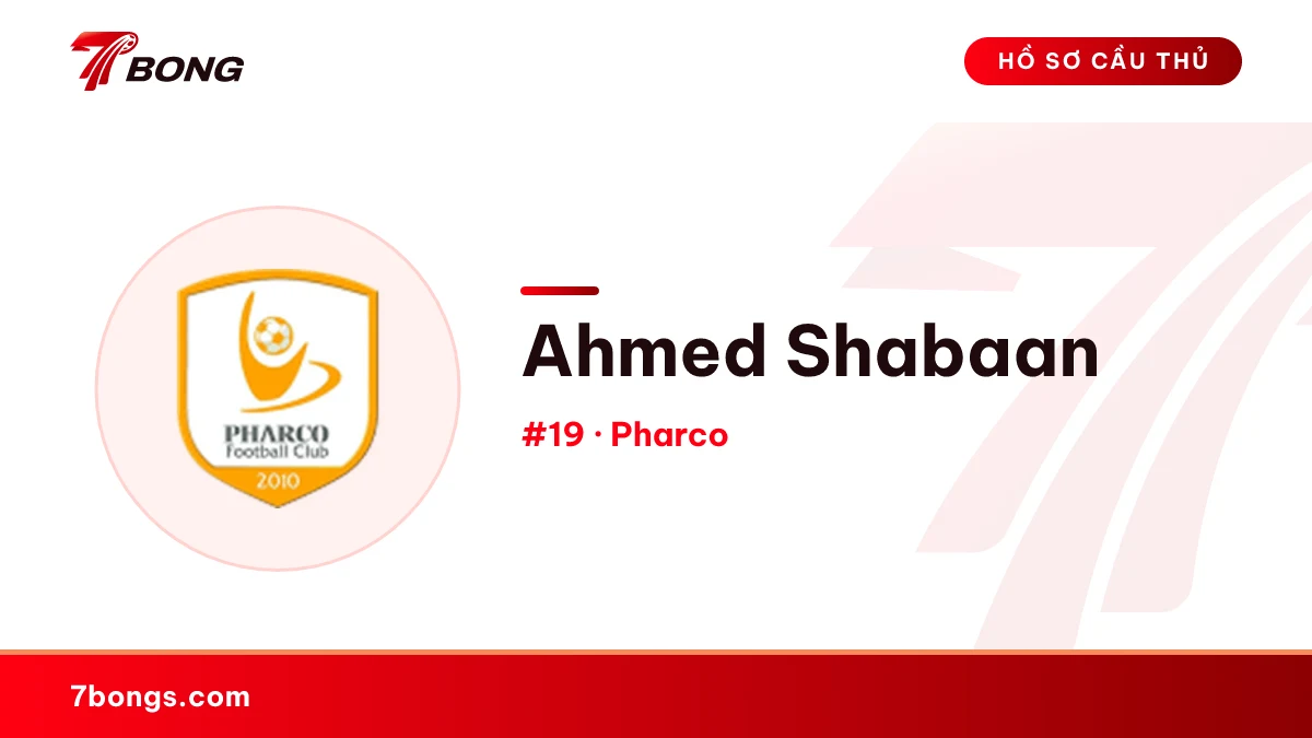 Ahmed Shabaan — Pharco