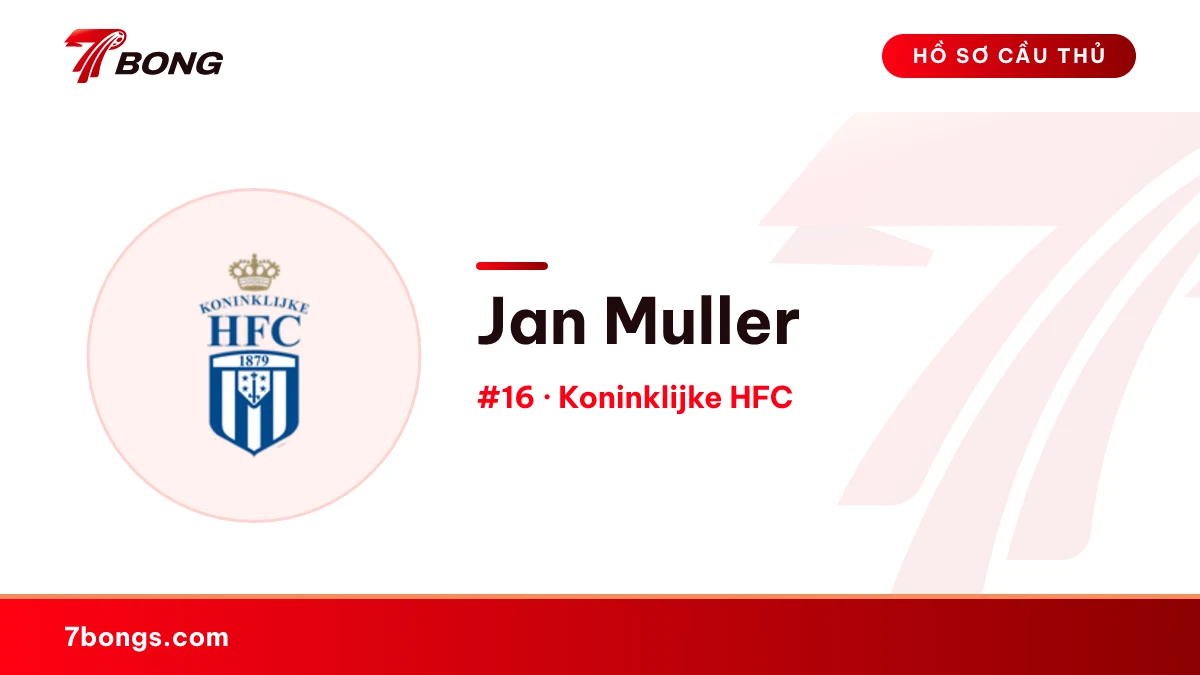 Jan Muller — Koninklijke HFC