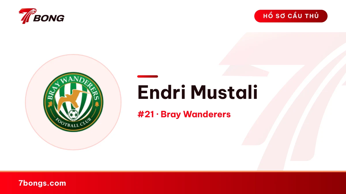 Endri Mustali — Bray Wanderers