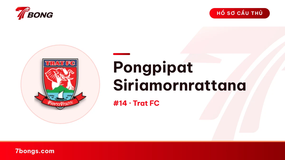 Pongpipat Siriamornrattana — Trat FC