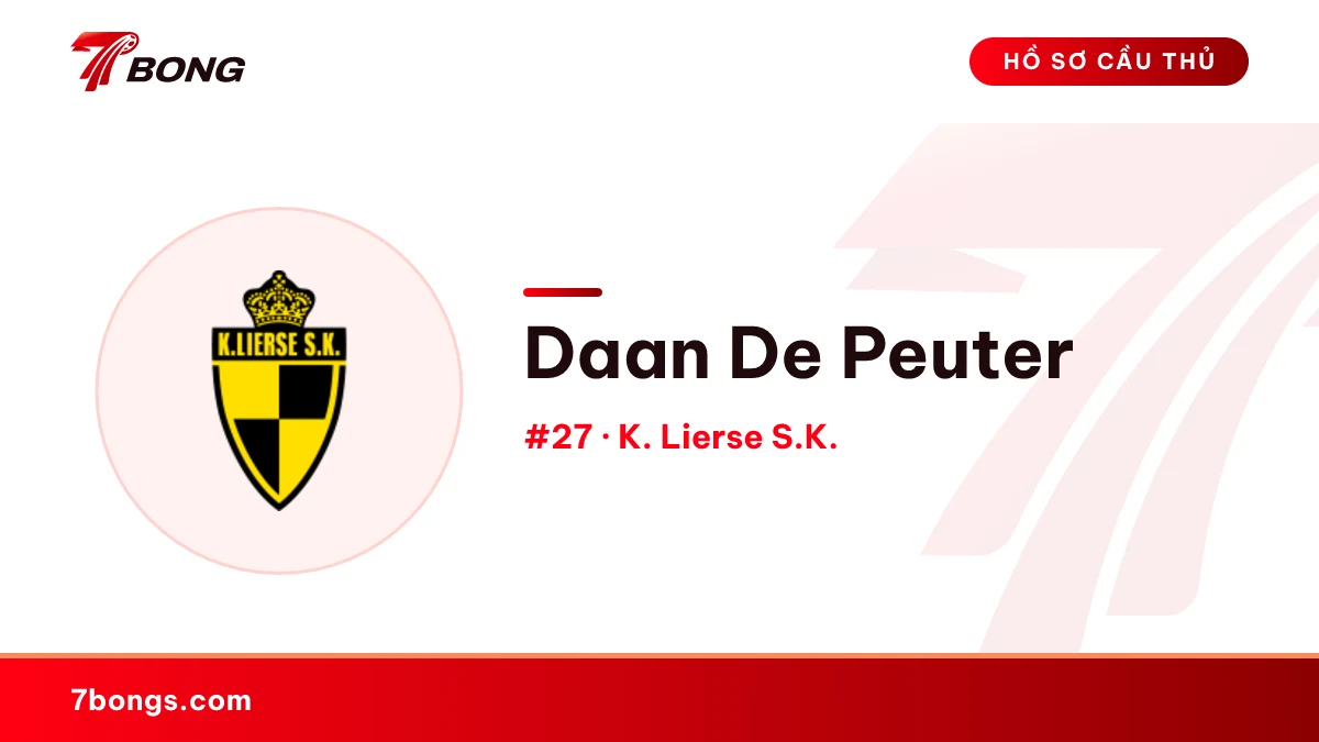 Daan De Peuter — K. Lierse S.K.