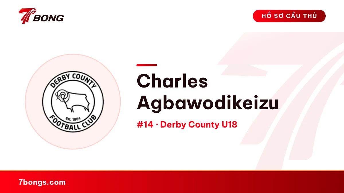 Charles Agbawodikeizu — Derby County U18