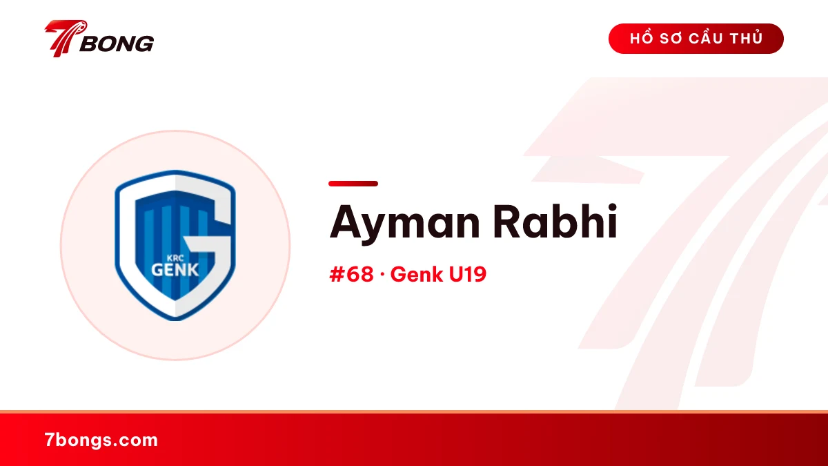 Ayman Rabhi — Genk U19