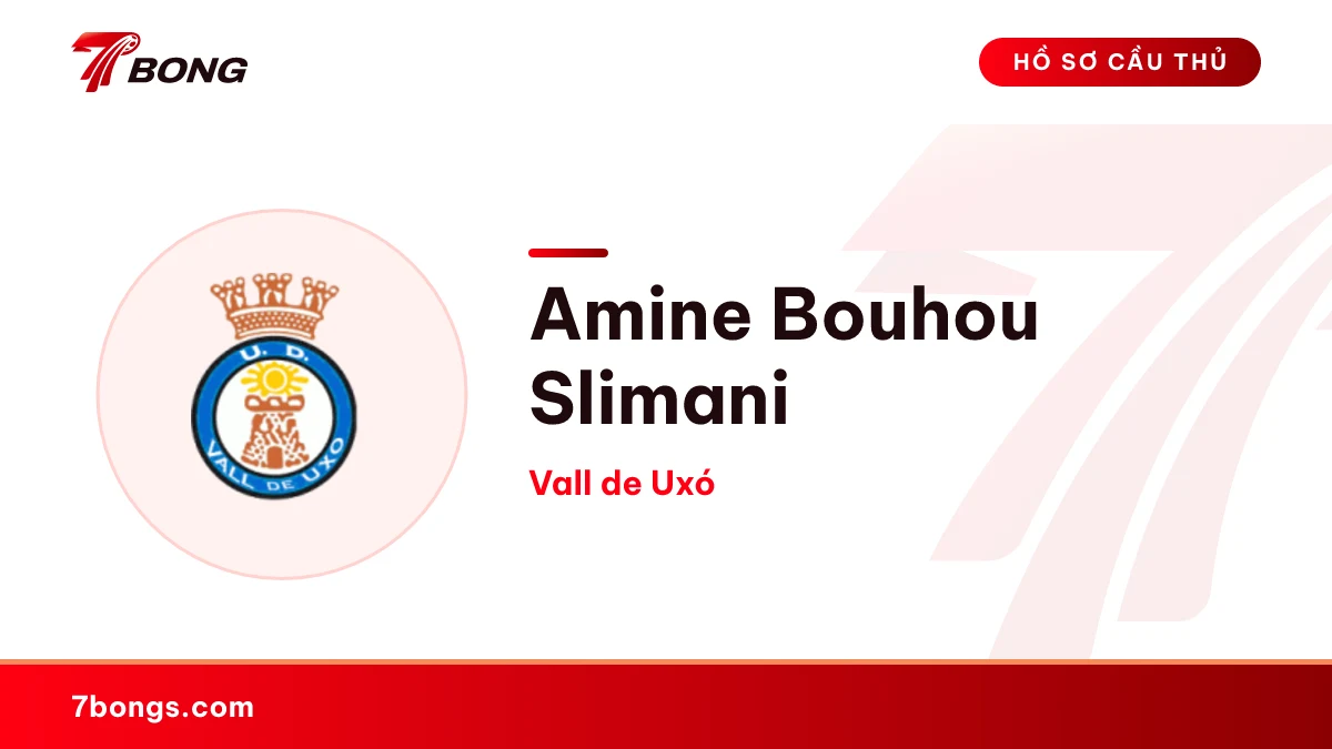 Amine Bouhou Slimani — Vall de Uxó