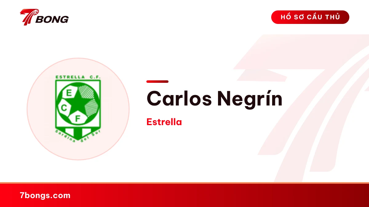 Carlos Negrín — Estrella