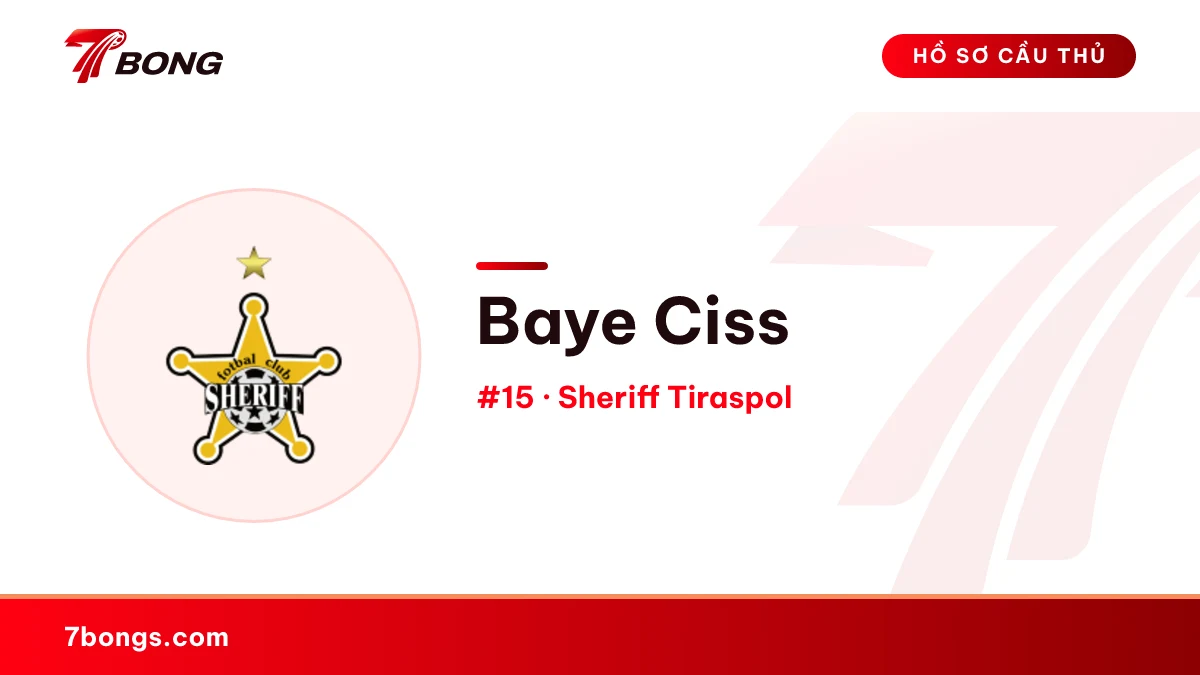 Baye Ciss — Sheriff Tiraspol