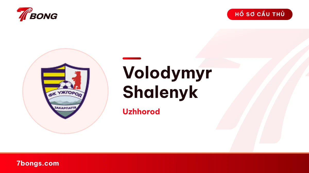 Volodymyr Shalenyk — Uzhhorod