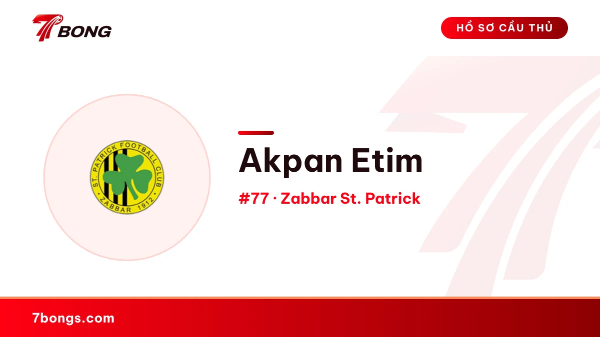 Akpan Etim — Zabbar St. Patrick