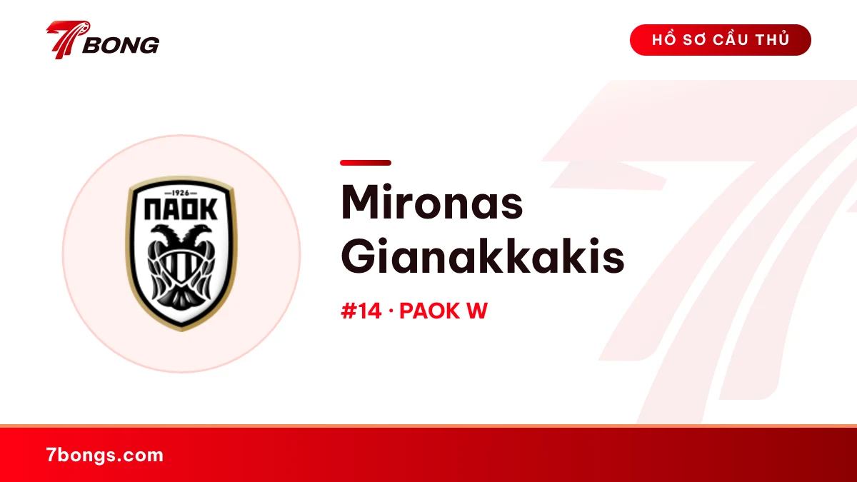 Mironas Gianakkakis — PAOK W
