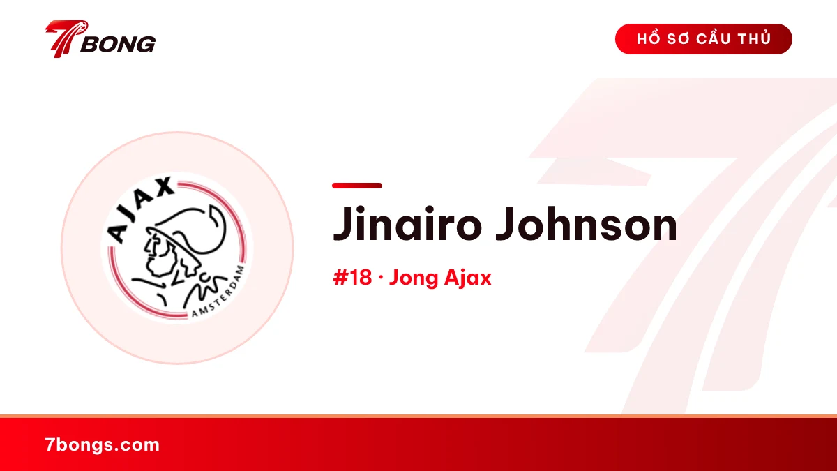 Jinairo Johnson — Jong Ajax