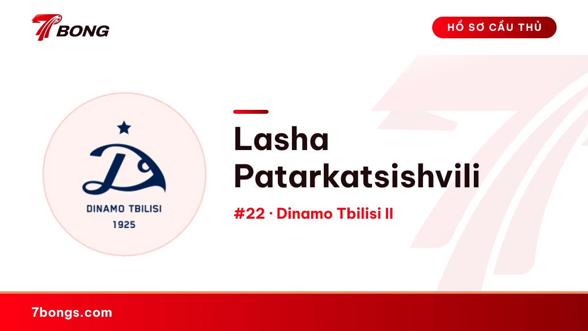 Lasha Patarkatsishvili — Dinamo Tbilisi II