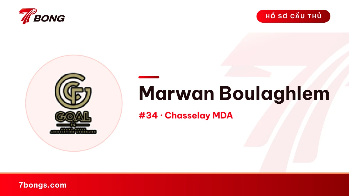 Marwan Boulaghlem — Chasselay MDA